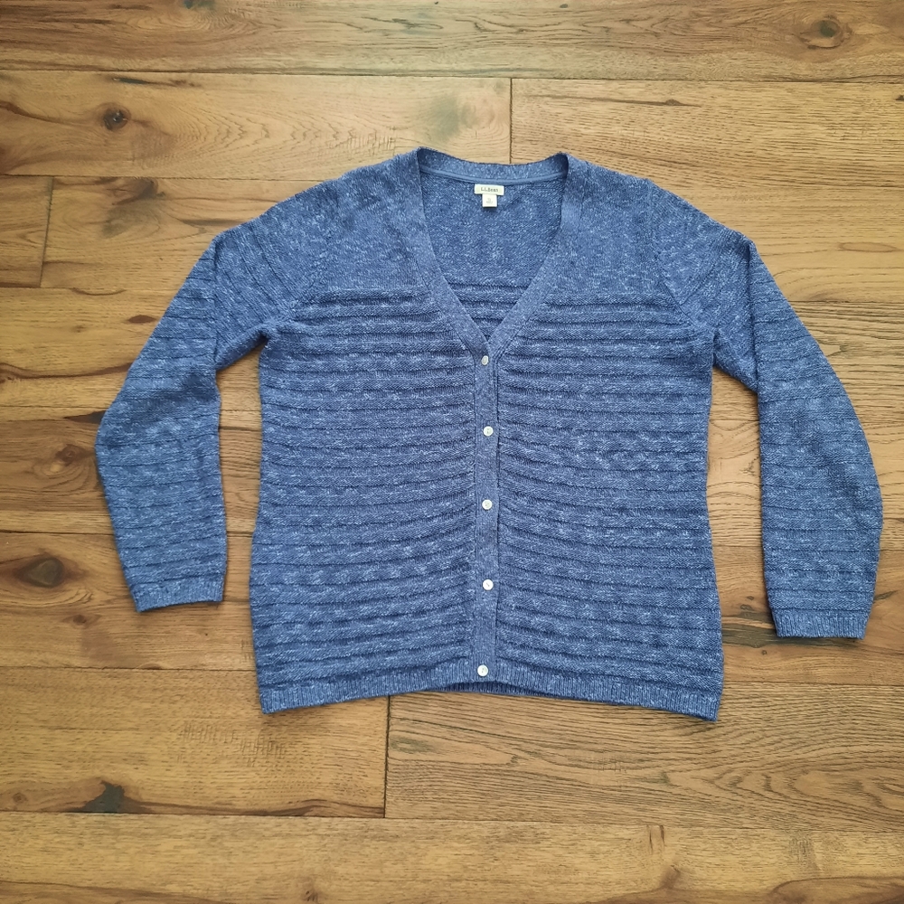 L.L. Bean Knit Cardigan Sweater